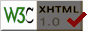 Bojidar.com conforms with the XHTML 1.0 Transitional